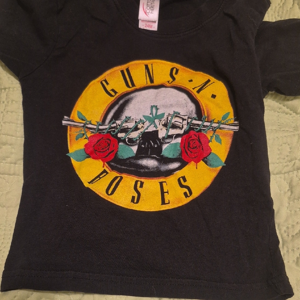 Black and Yellow Short Sleeve Tee